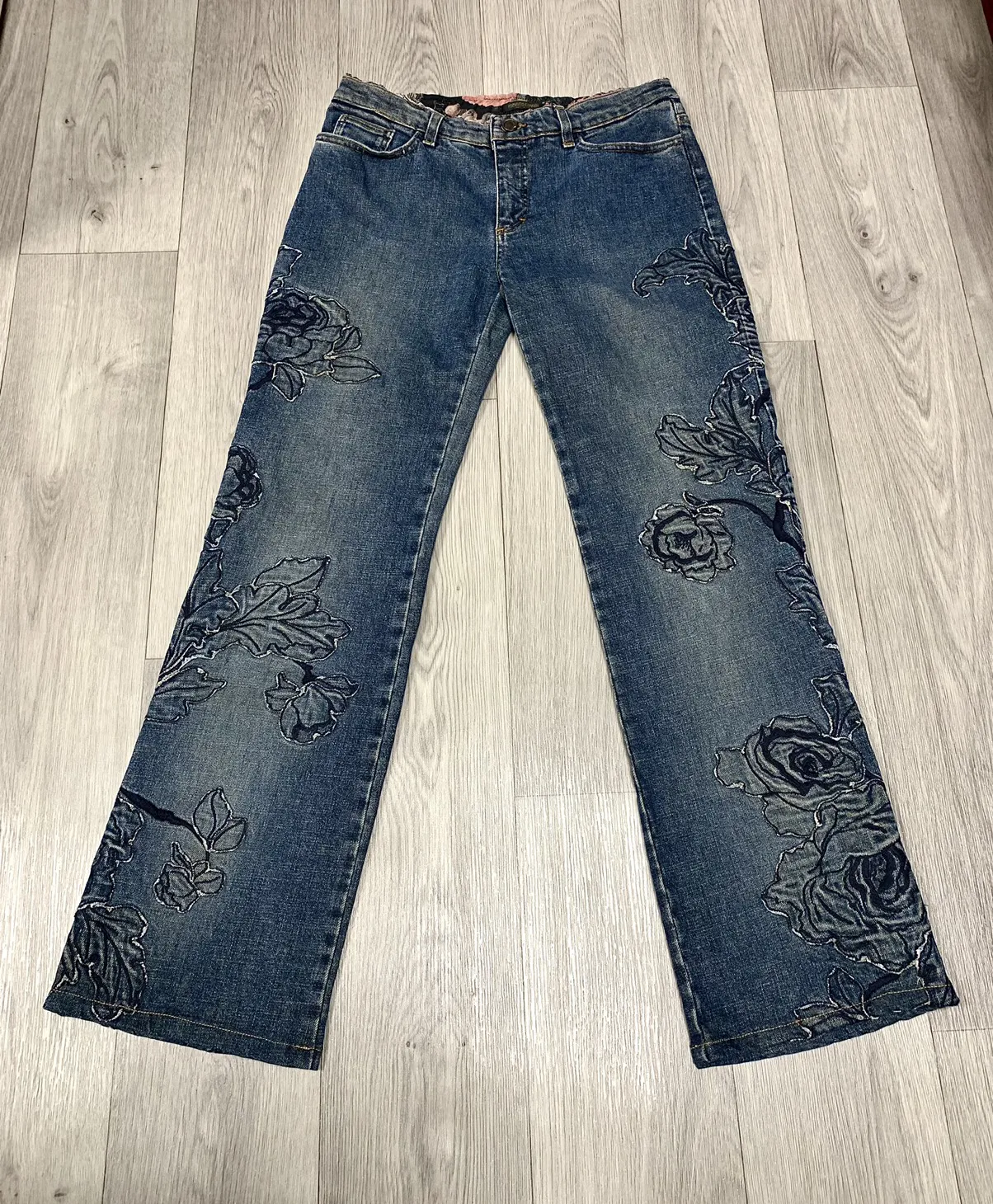 Roberto Cavalli luxury vintage denim jeans