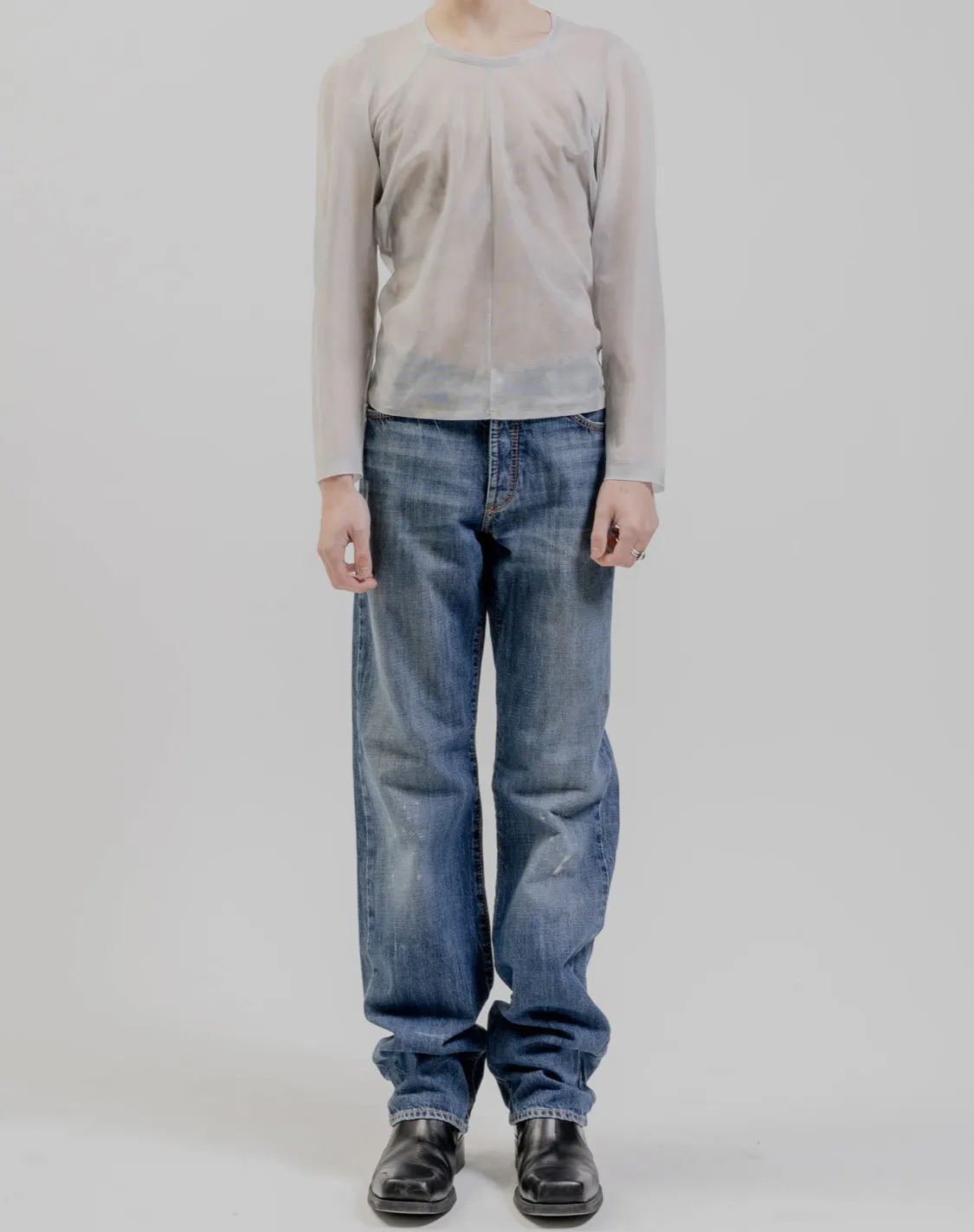 Roberto Cavalli 2000’s Washed Denim Jeans
