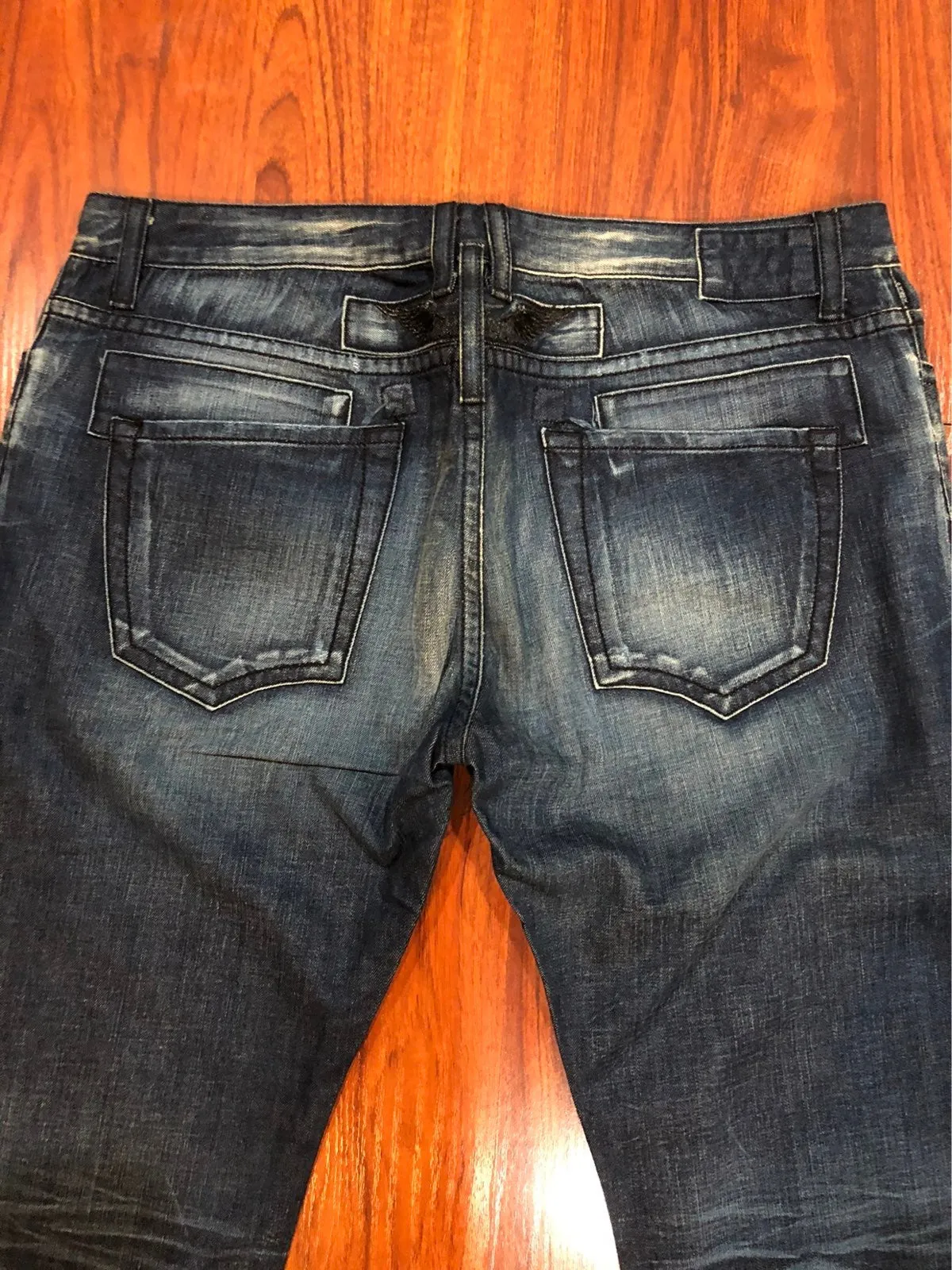 NEW ROBINS JEANS BLUE CLASSIC Sz 42
