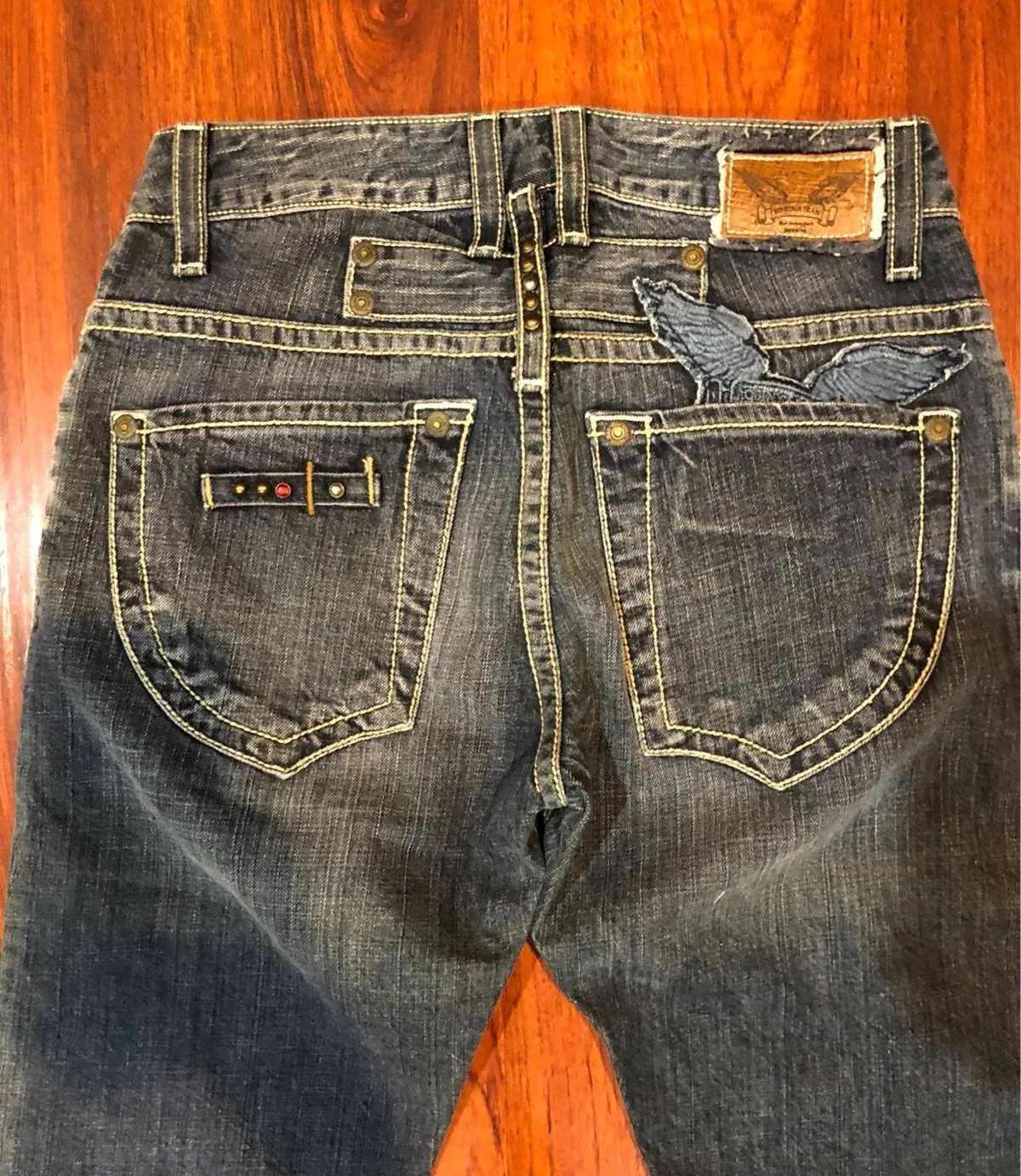 NEW ROBINS JEANS JEROME STUD SZ 28