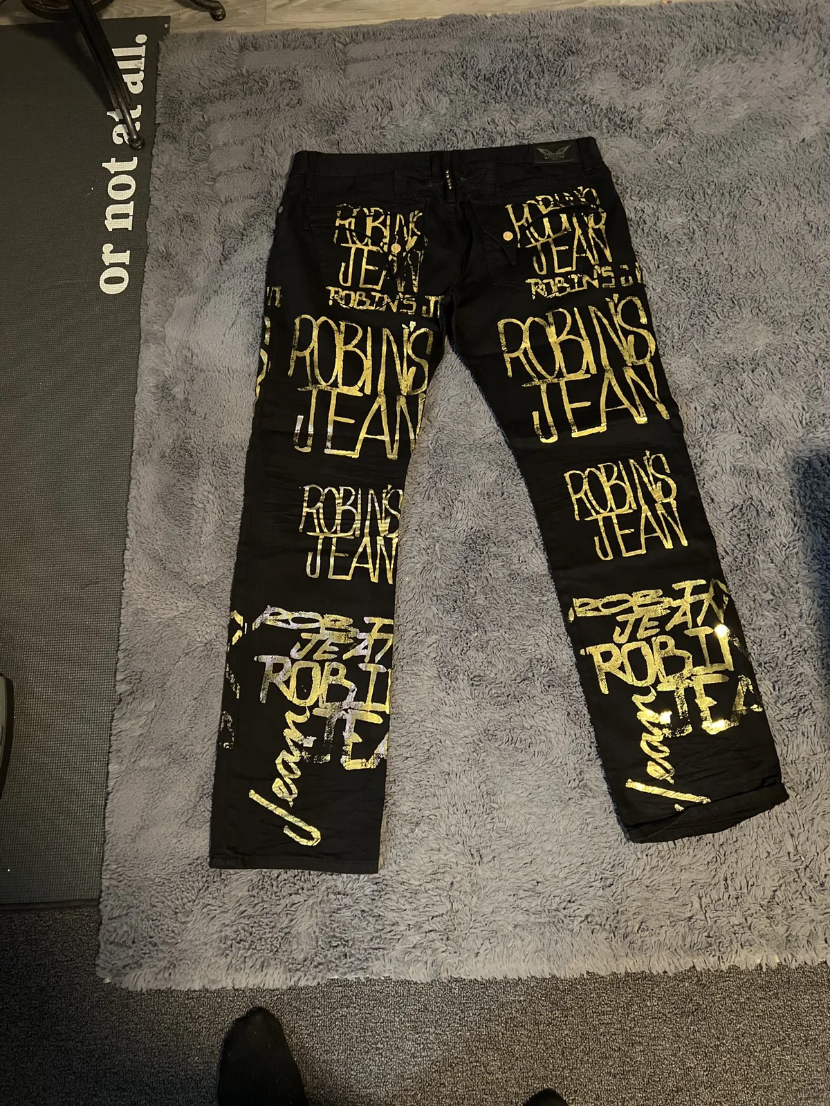 Robins jeans black Denim pants