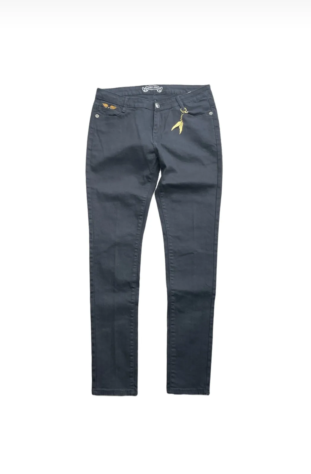 Robins Jeans Slim Black Size 32x34