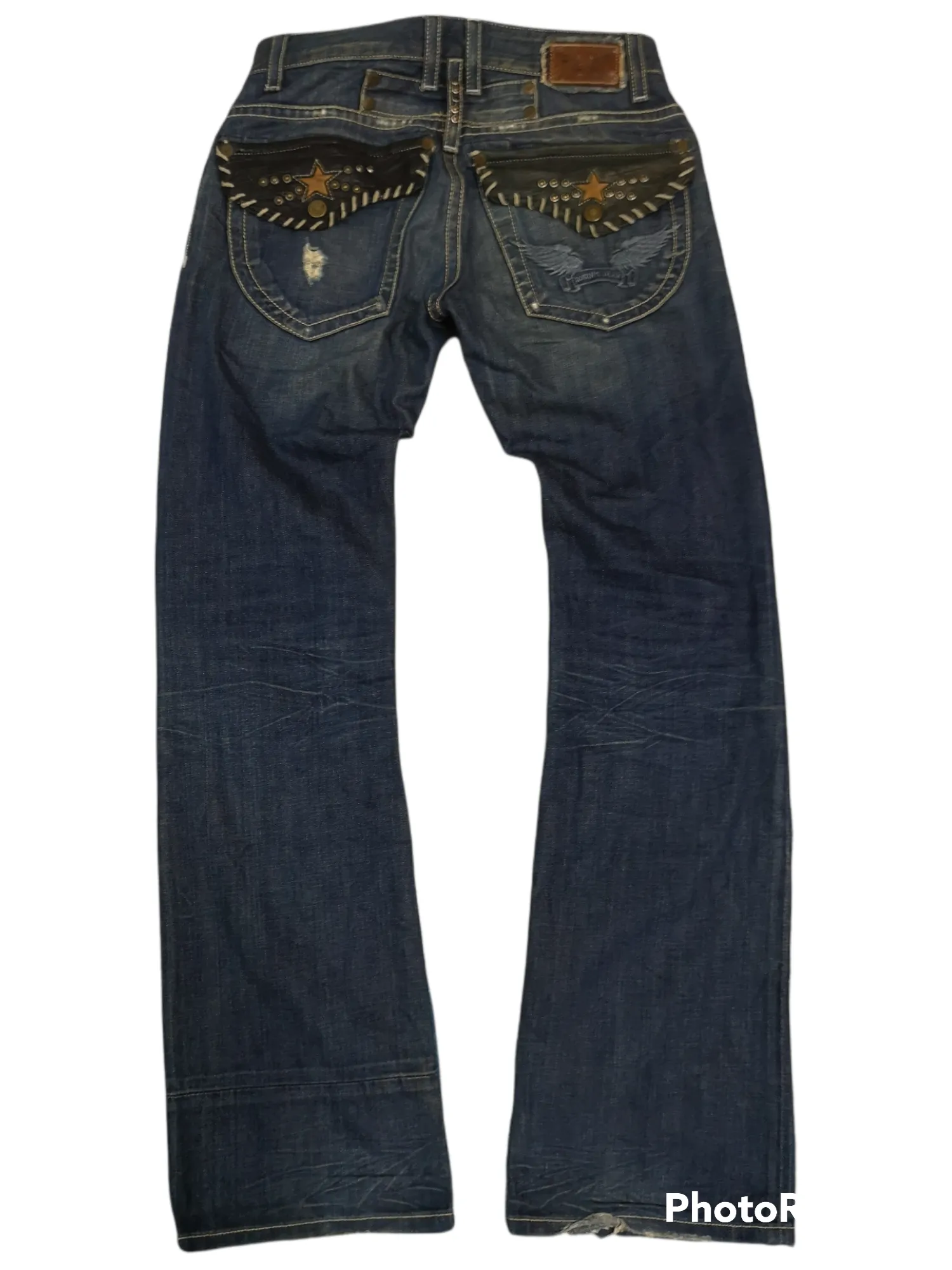 Robins Jean Bikers Style Denim
