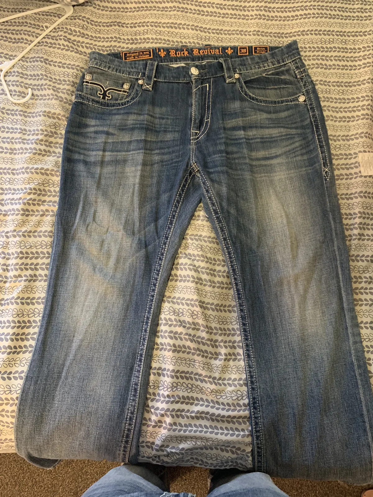 Rock revival norton blue jeans