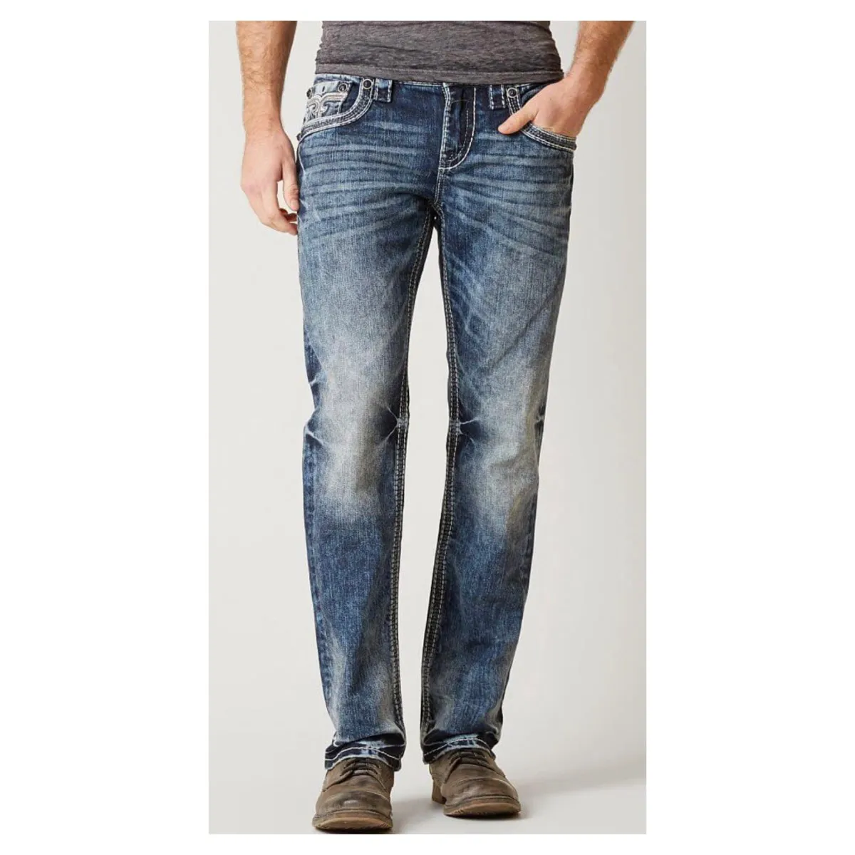 Rock revival cael straight jeans