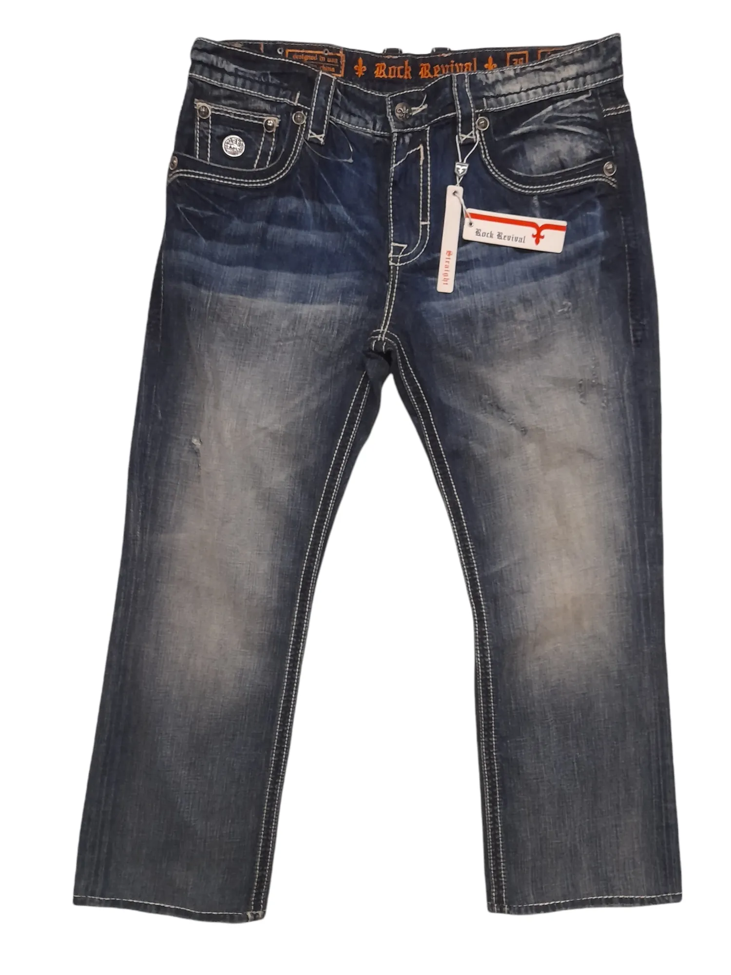 NWT Rock Revival Distressed Denim (D831)