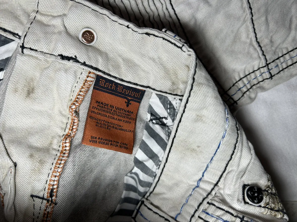 Rock Revival Thick Jeans.