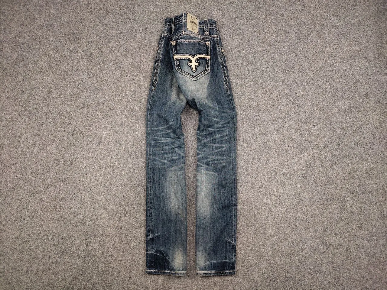 Vintage 90's Japanese Faded Rock Revival Straight Leg Jeans