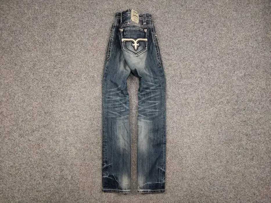 Vintage 90's Japanese Faded Rock Revival Straight Leg Jeans