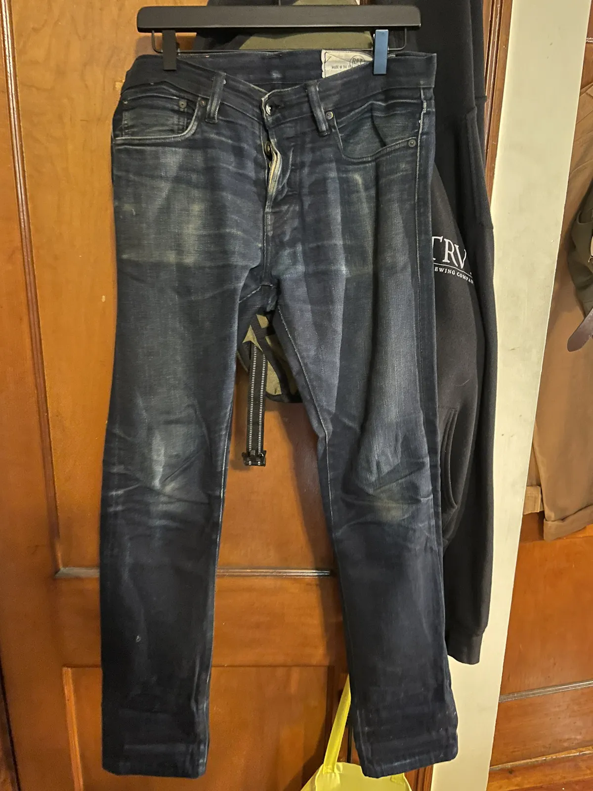 Rogue Territory SK Overdyed Selvedge Well worn