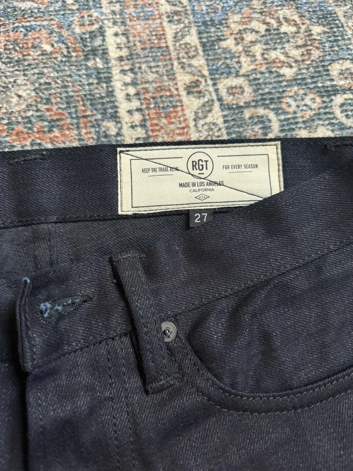 Rogue Territory 13.5 ounce Dark Stanton Denim