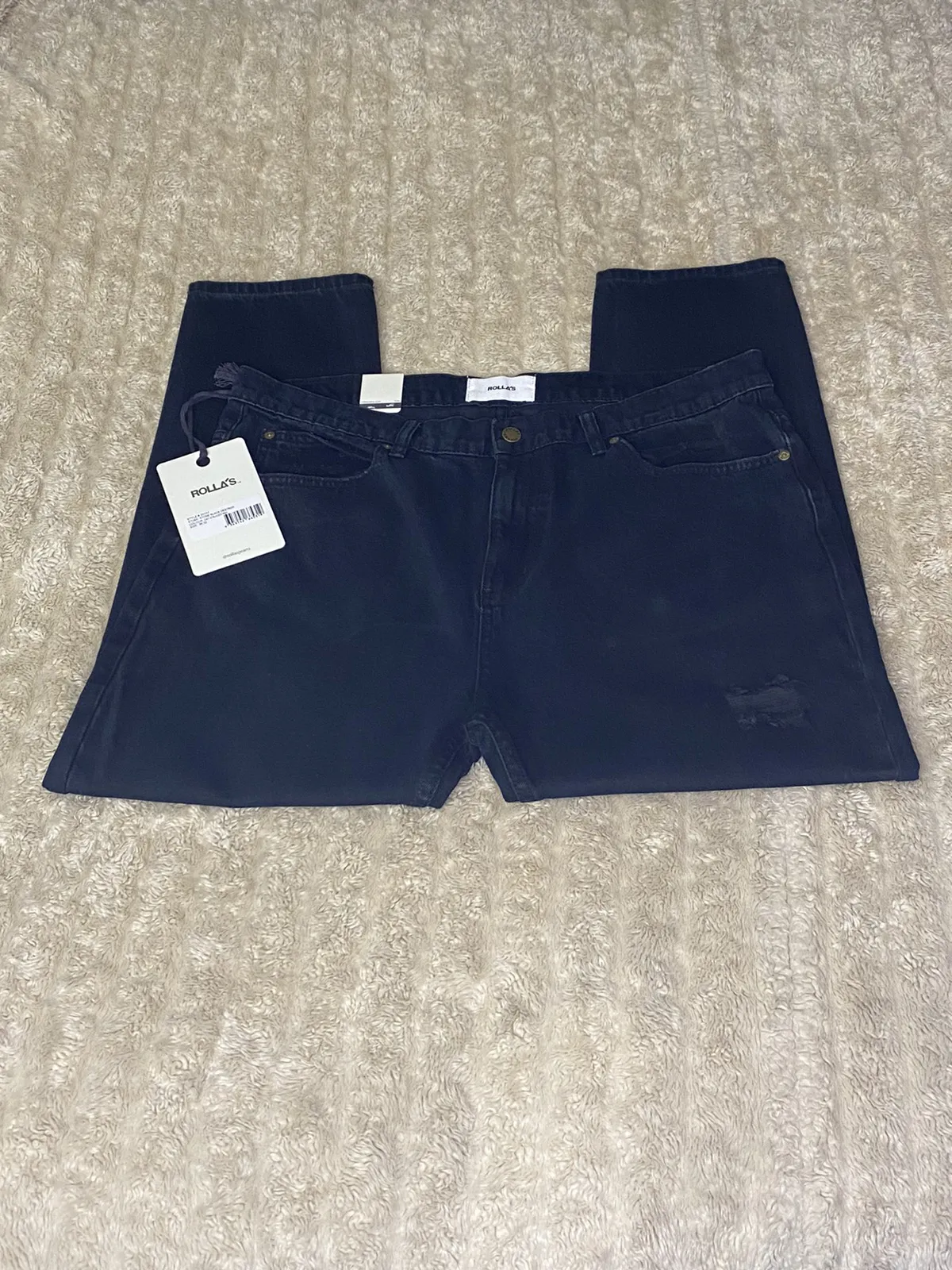 Rolla’s Stubs Slim Short Leg jeans Size 36x32