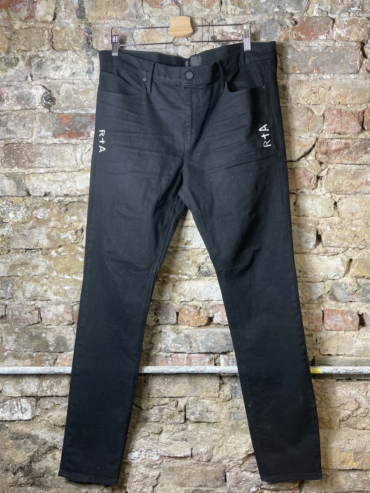 RTA Black Jeans Sz 38 Used