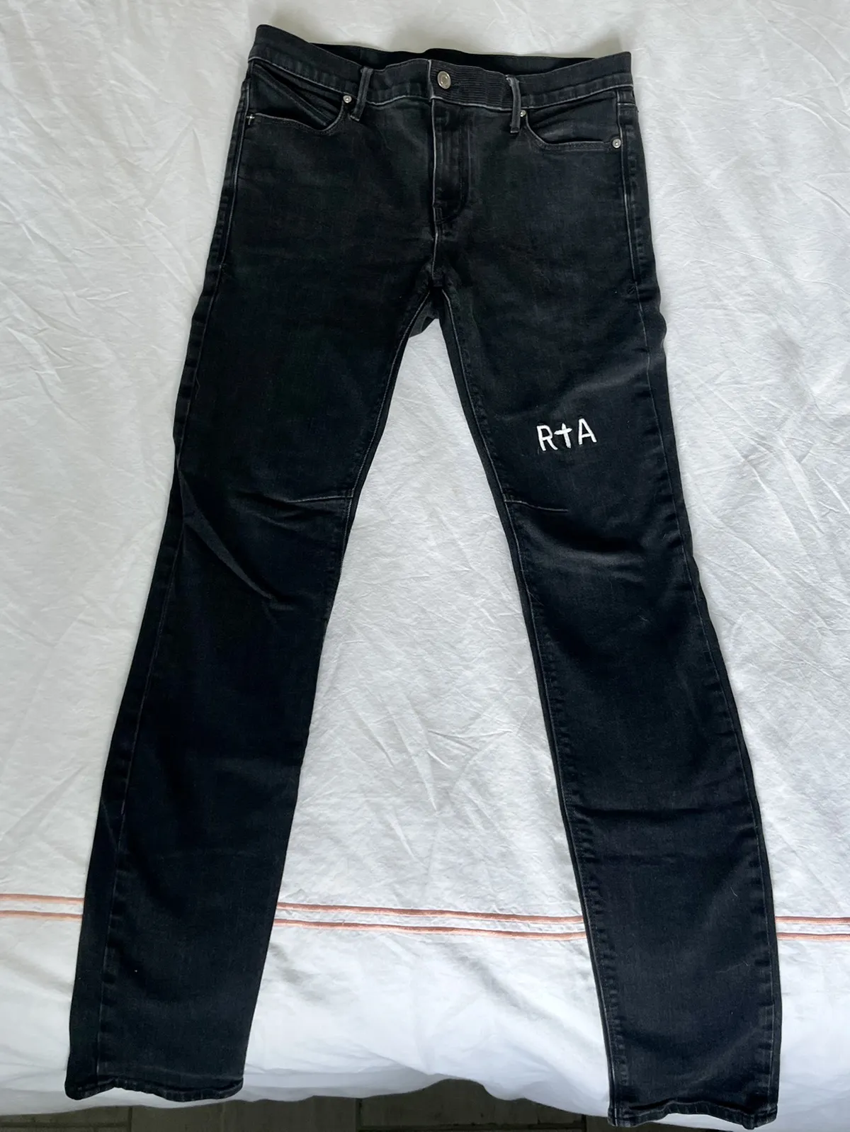 RtA Black Denim Jeans