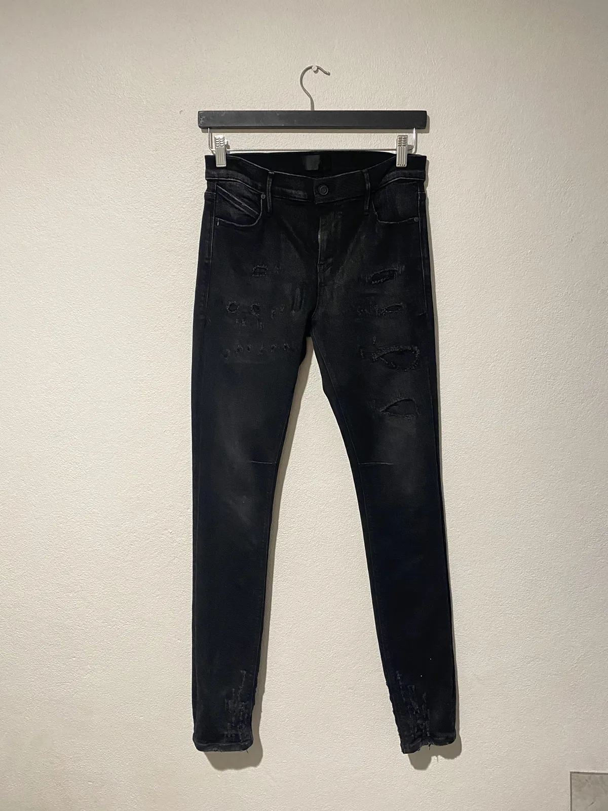 RTA Black Wax Denim - Size 30