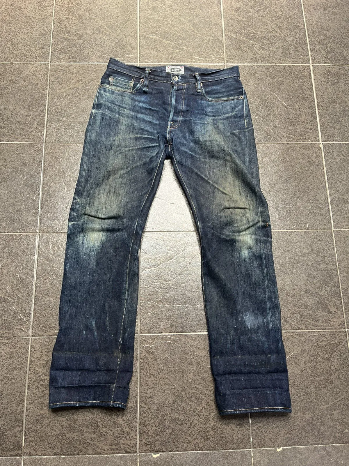 Sage Ranger VI Unsanforised 19oz Slim Straight Denim
