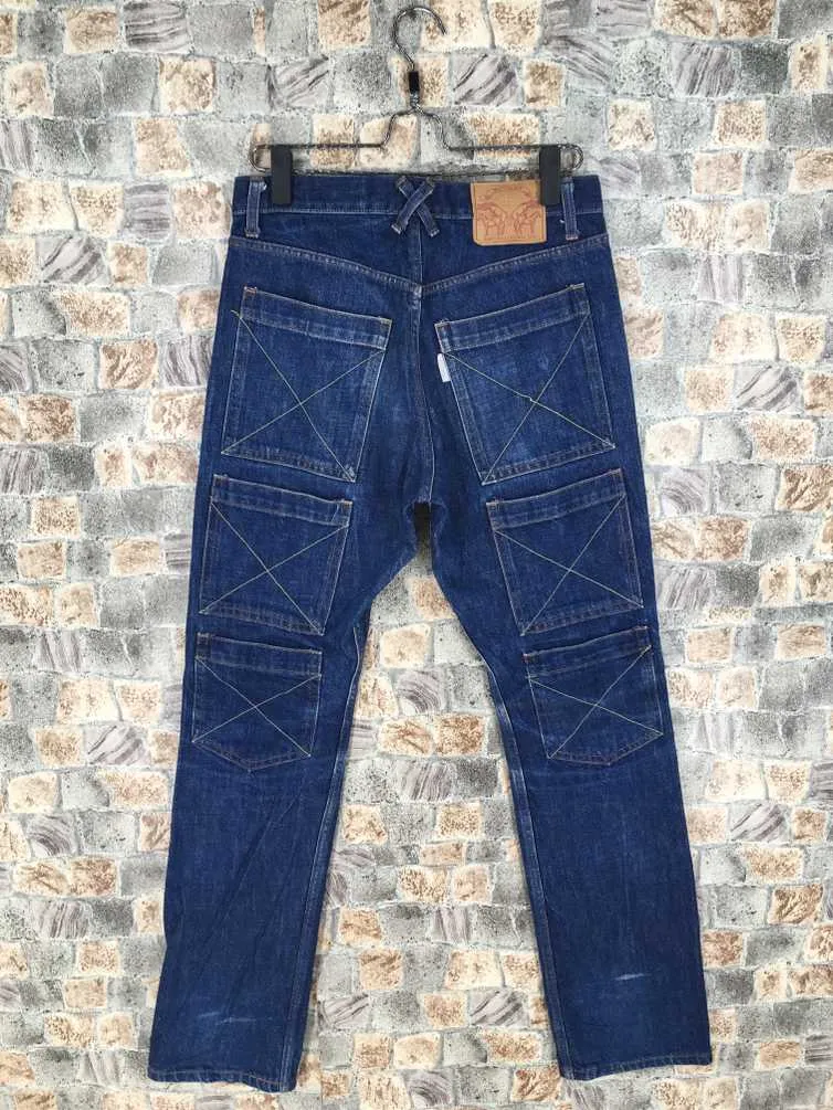 Japanese Denim 20471120 DOUBLE SEX HORSES Slim Fit Jeans