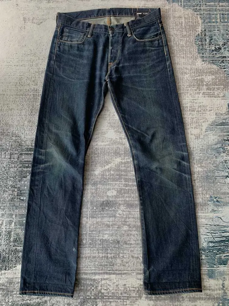 Kuro Oikawa Selvage Straight Denim Pants