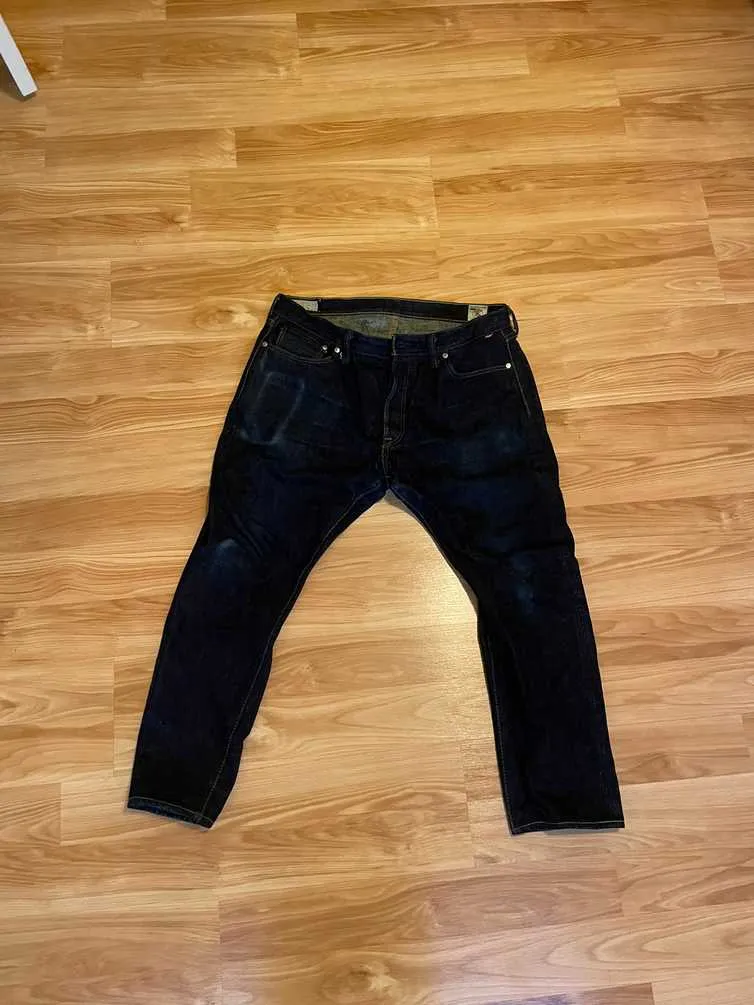 Samurai jeans x Okayama denim Toshi denim