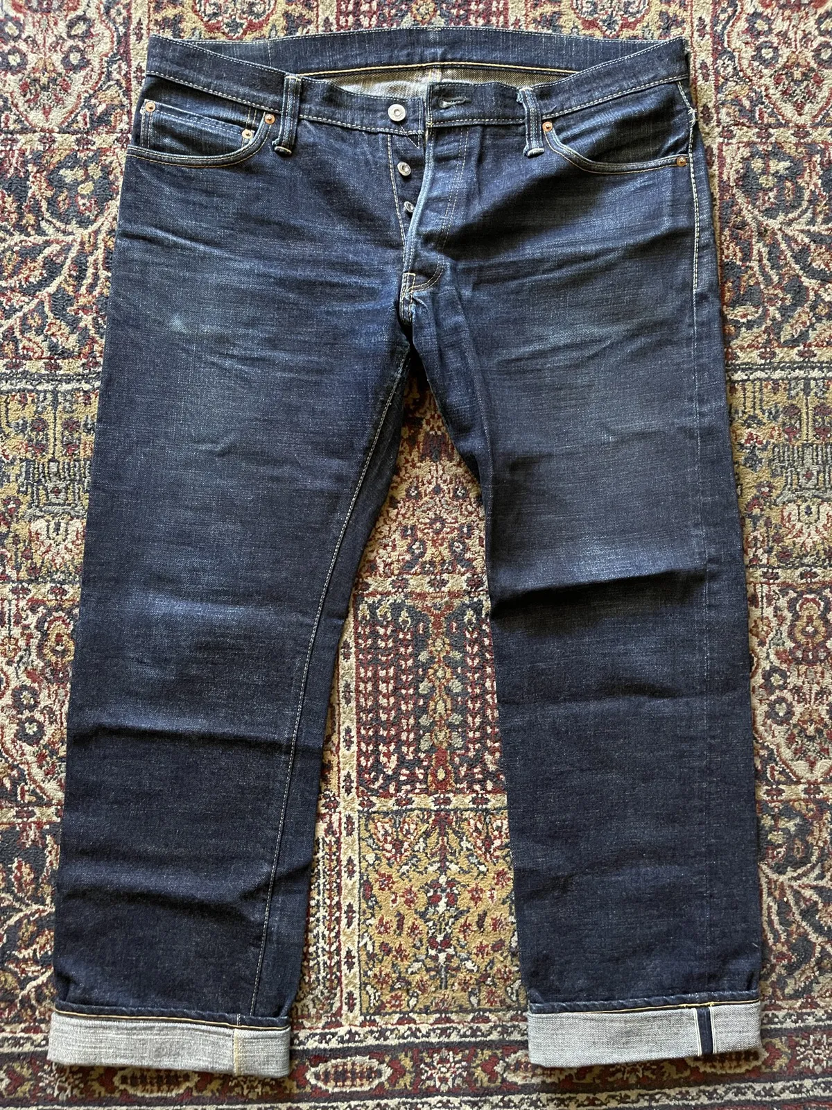 Samurai Jeans Straight Low Waist 17Oz size 40