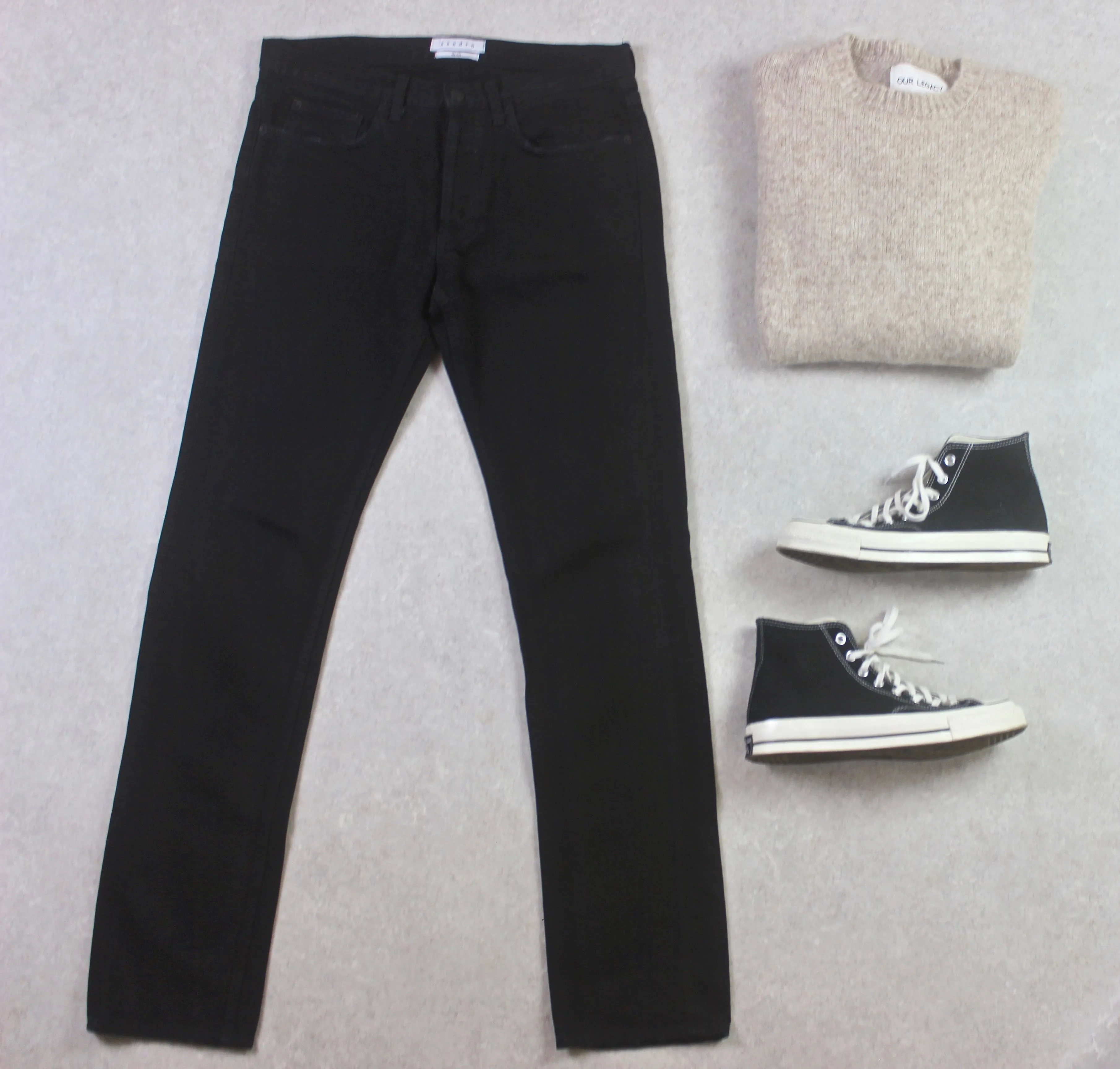Sandro - Droit Jeans - Black - 30
