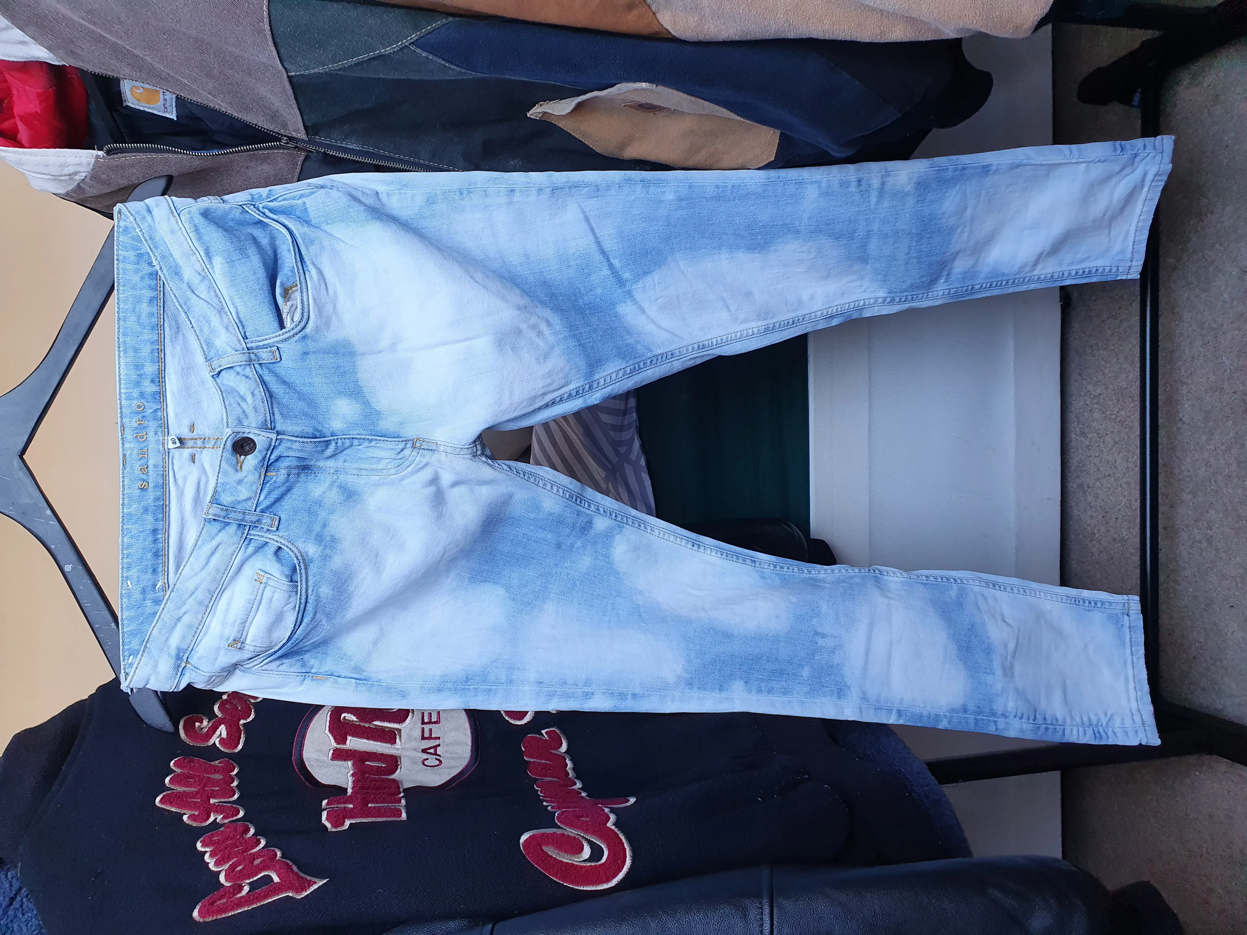 Vintage Sandro Bleached Jeans