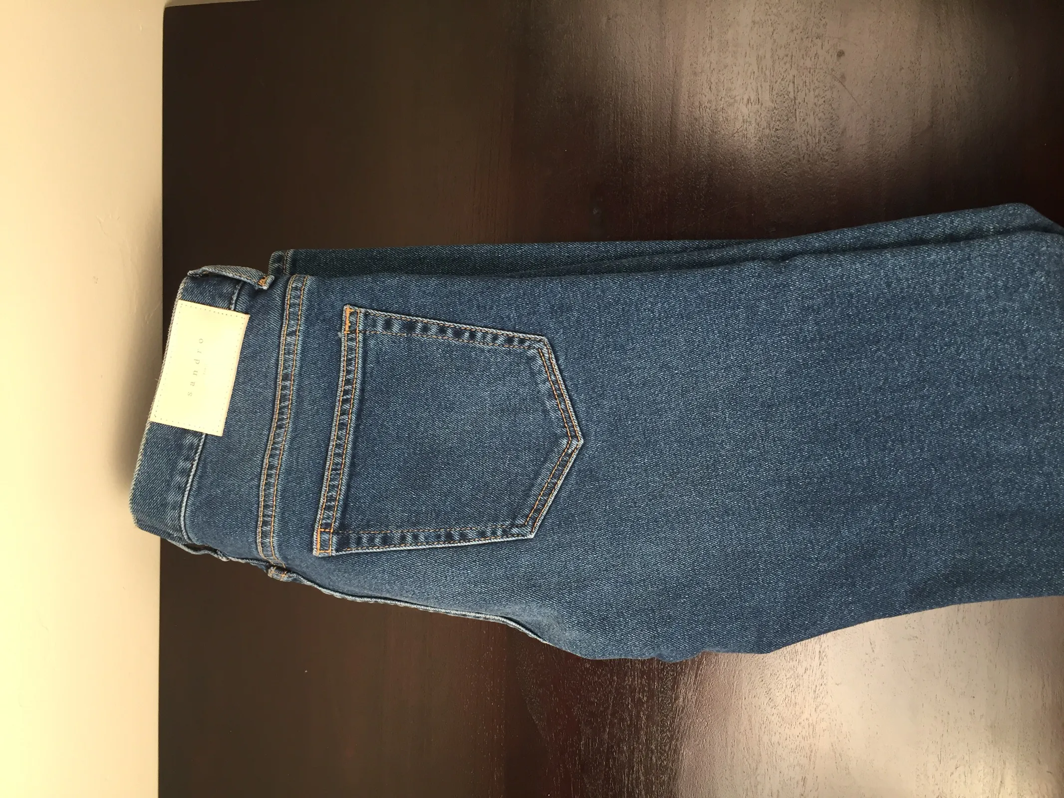 Sandro Paris Washed Jeans