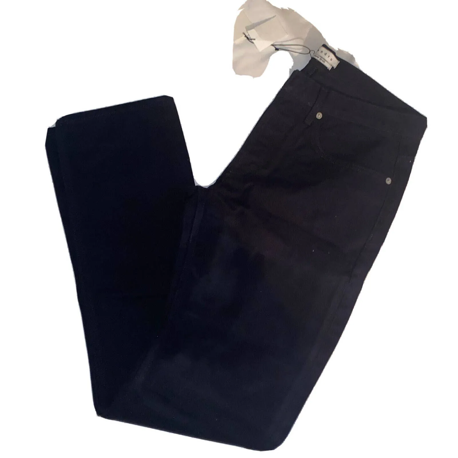 Sandro New Droit Paris Slim Straight Jeans Black