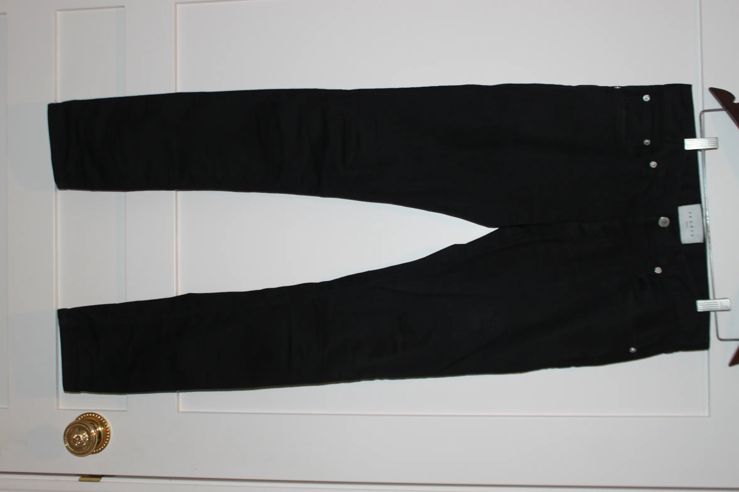 Sandro Skinny Denim in Black