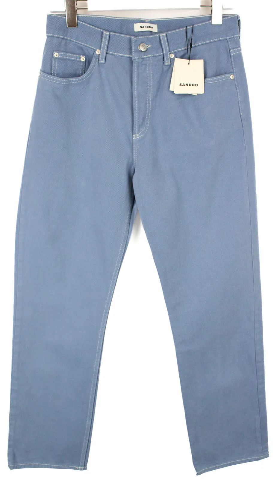 SANDRO For The Future Regular Blue Jeans Men's W28 Button