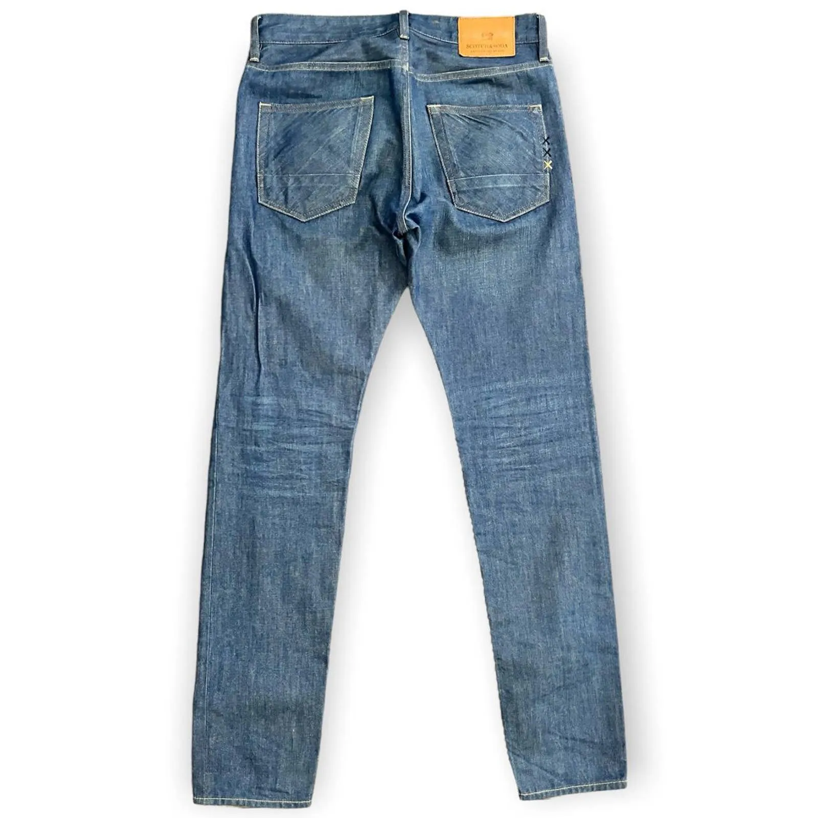 Scotch & Soda Ralston Amsterdam Blauw Designer Denim Jeans