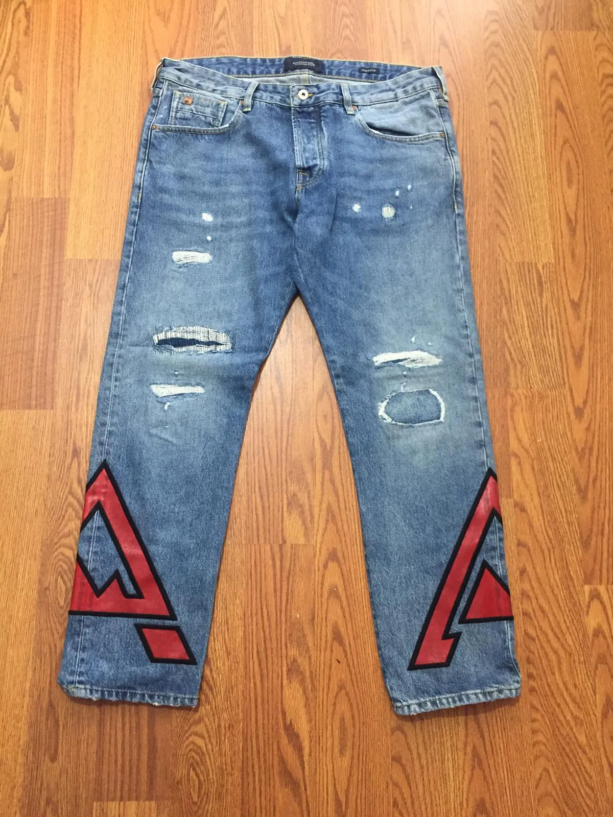 Mis20 defect scotch soda jeans