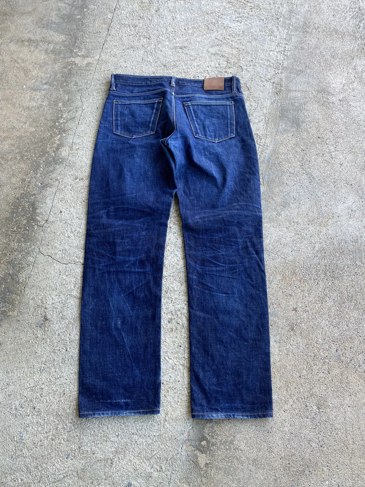 Shockoe Atelier Relax Kojima Selvedge Worn Jeans