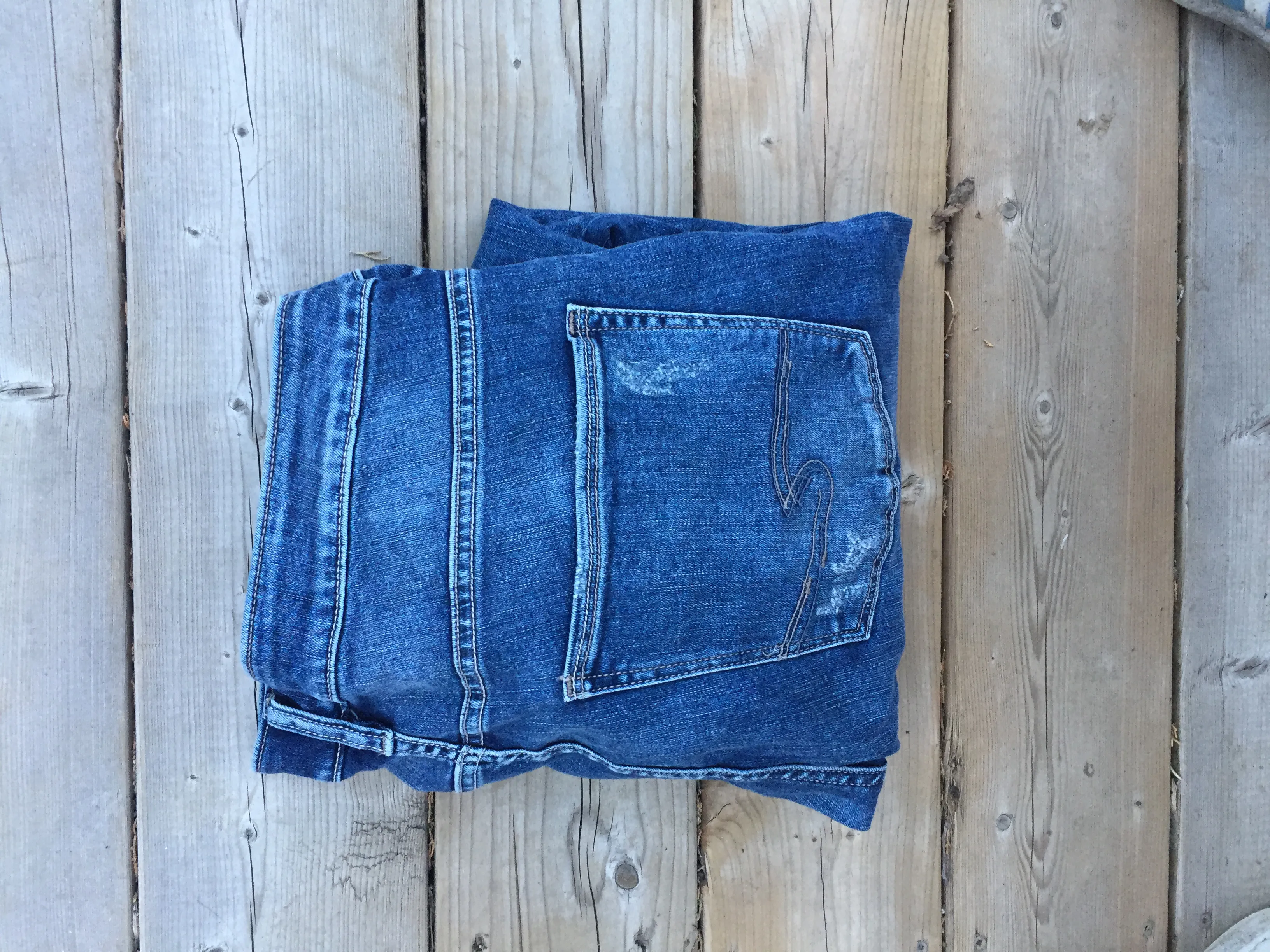 Vintage Silver Jeans Size 42 Suki Super Skinny Blue