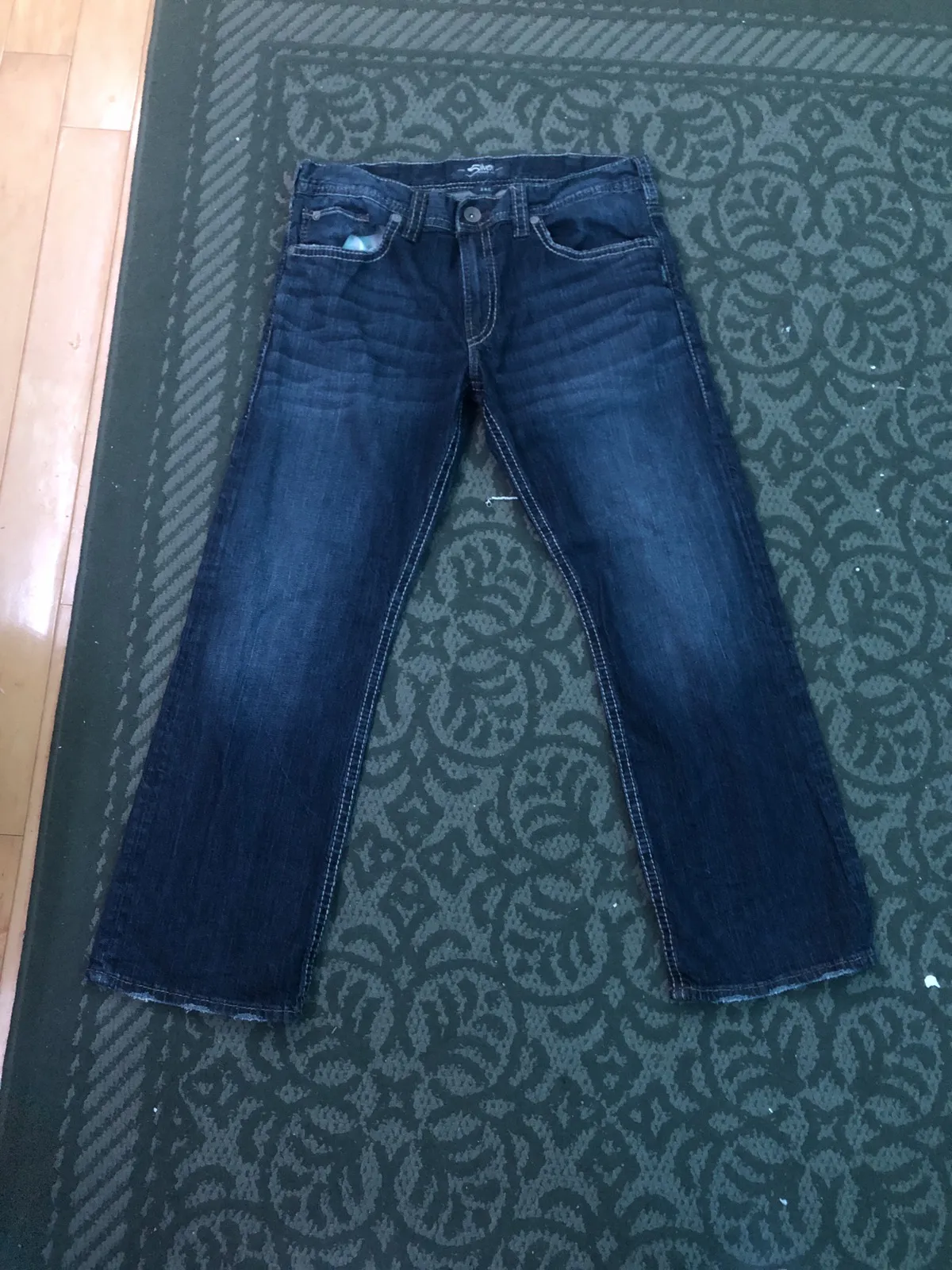 Silver jeans