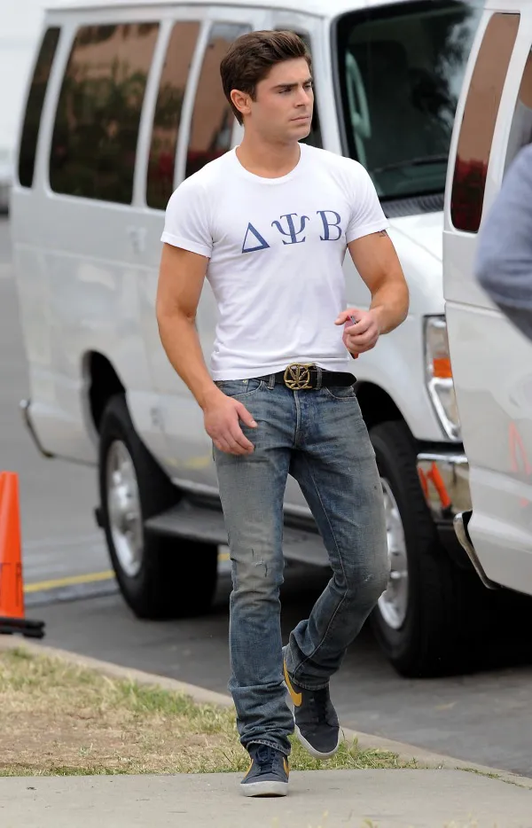 SELVEDGE SIMON MILLER DISTRESSED DENIM ZAC EFRON STYLE