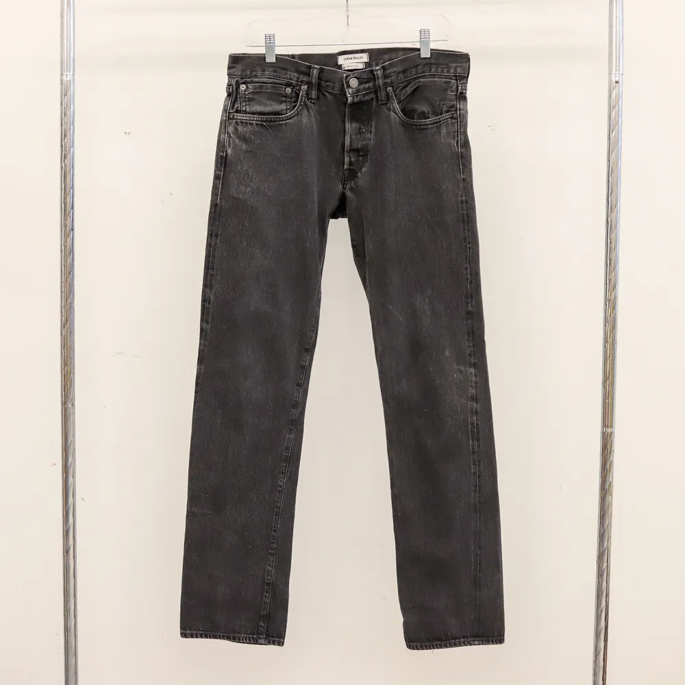Simon Miller Japanese selvedge denim black jeans