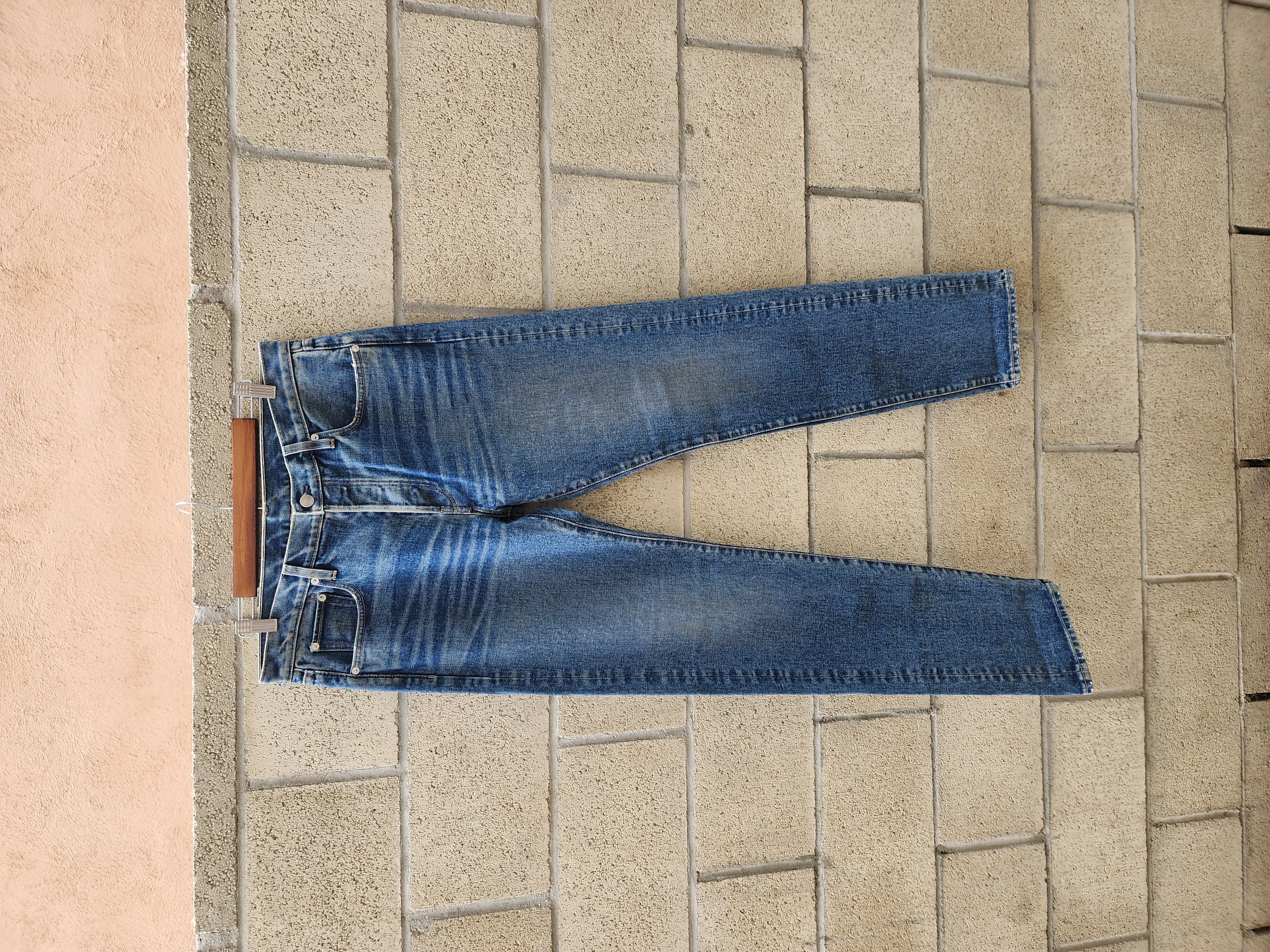 Simon Miller Denim Blue Wash Straight Jeans Mens Size 33
