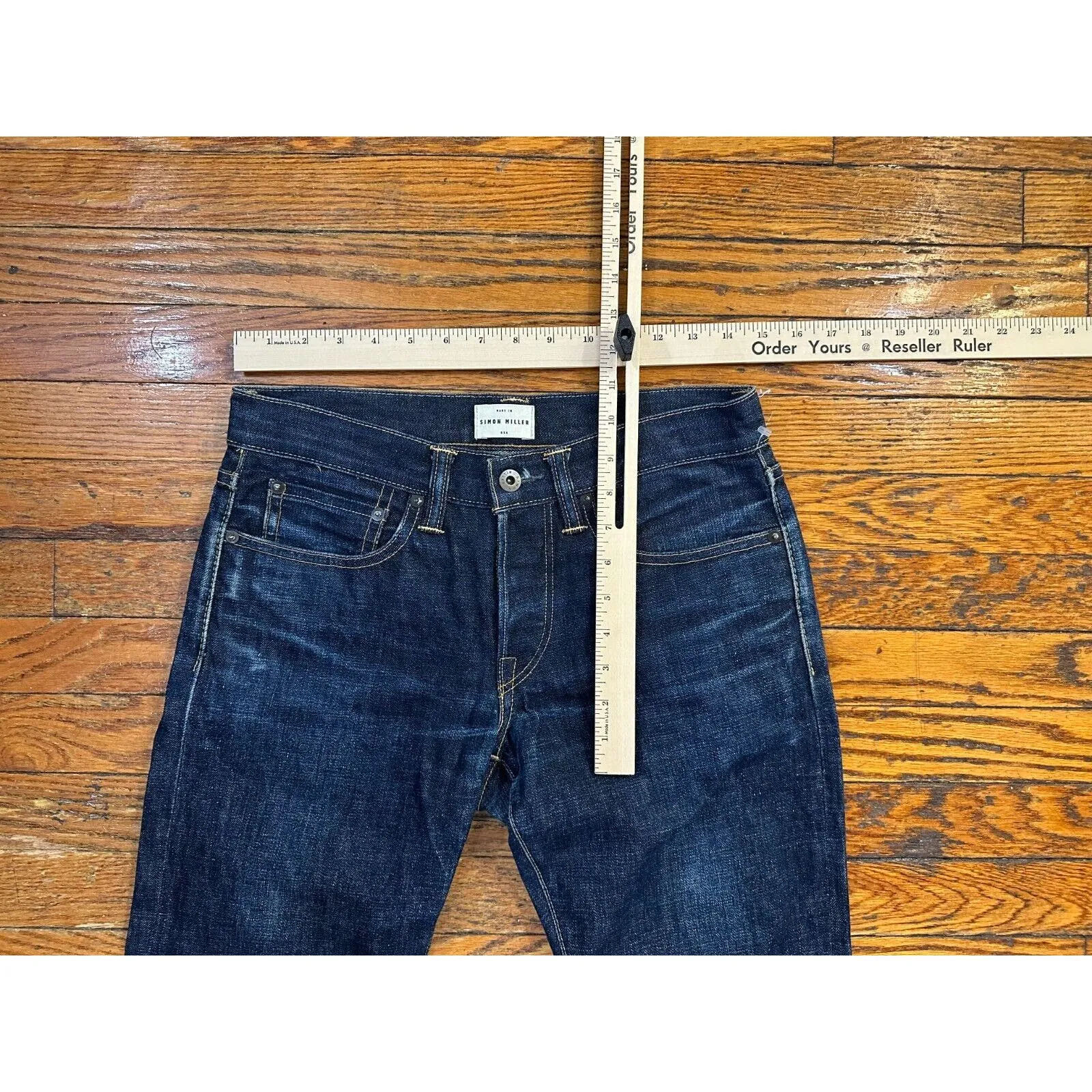 Simon Miller Indio Selvedge Denim Jeans 28*24 Made In USA