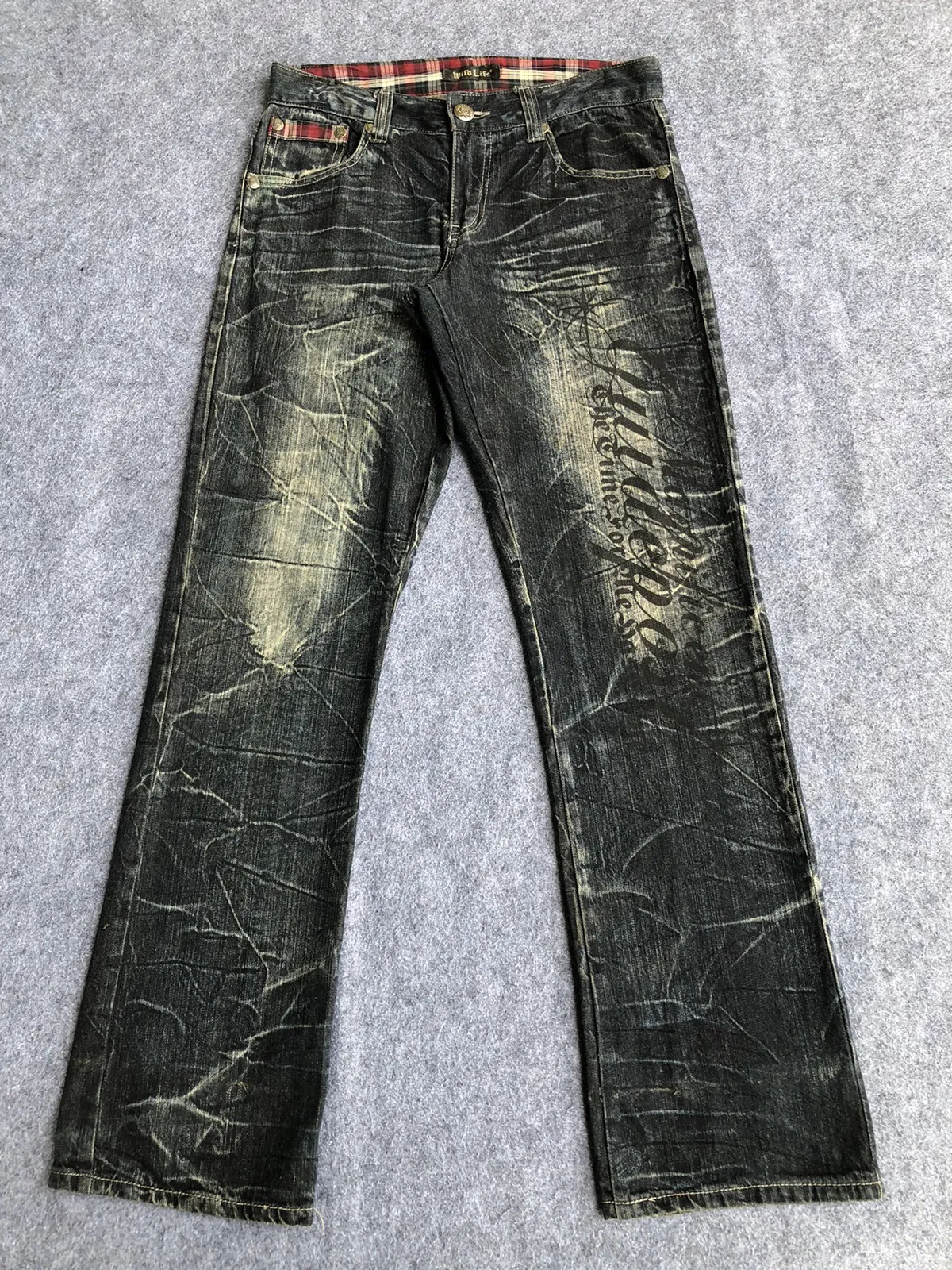 Last Drop🔥Rare🔥Wild Life Skull Bones Seditionaries Jeans