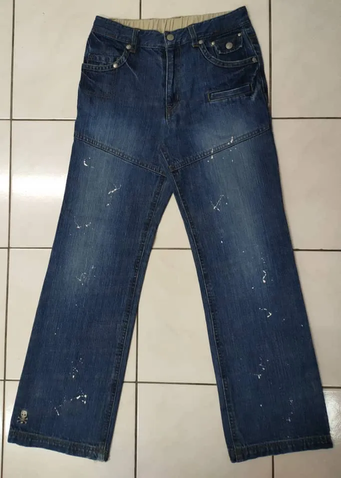 Blue Cross 964 Paint Splash denim