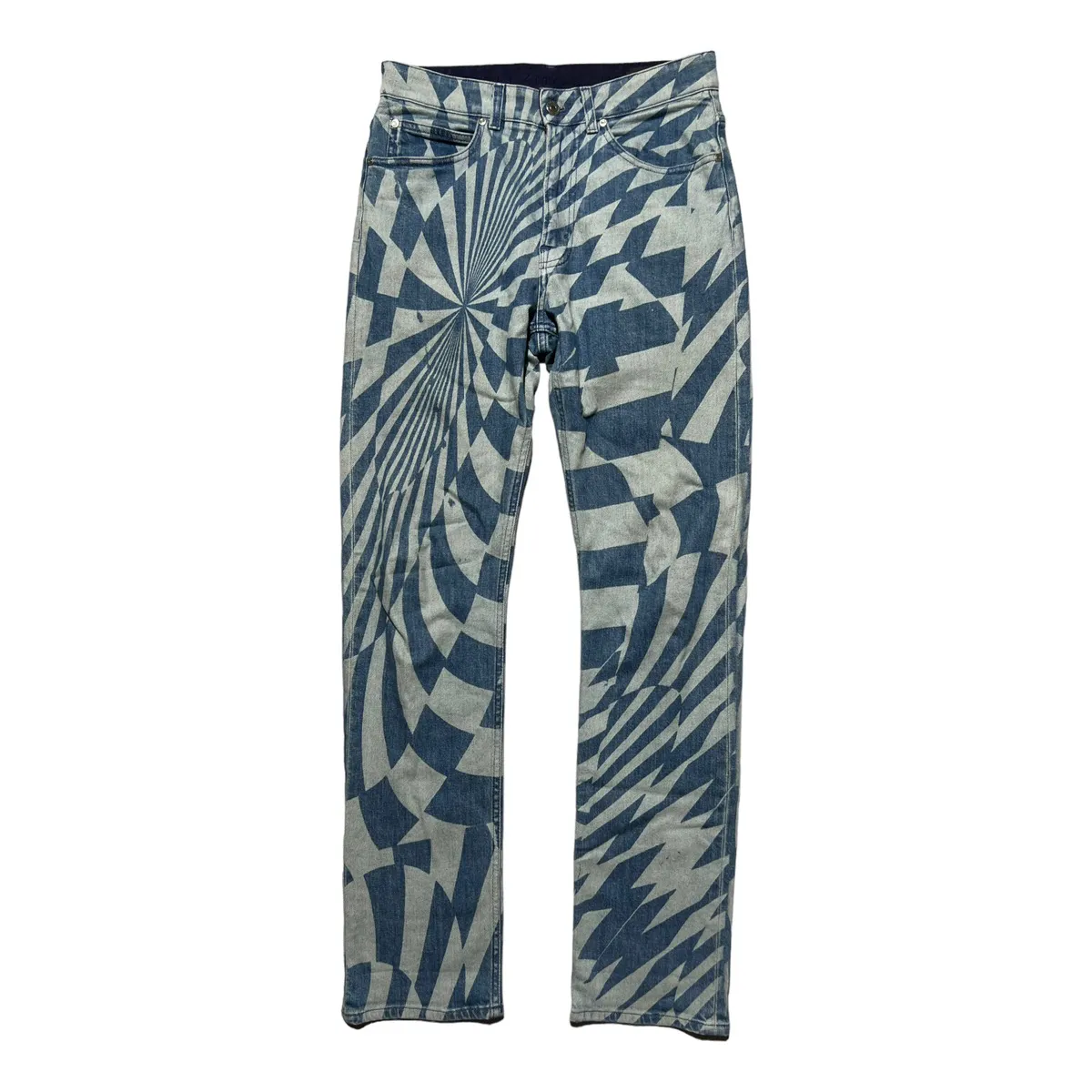 Ed Curtis Optical illusion denim