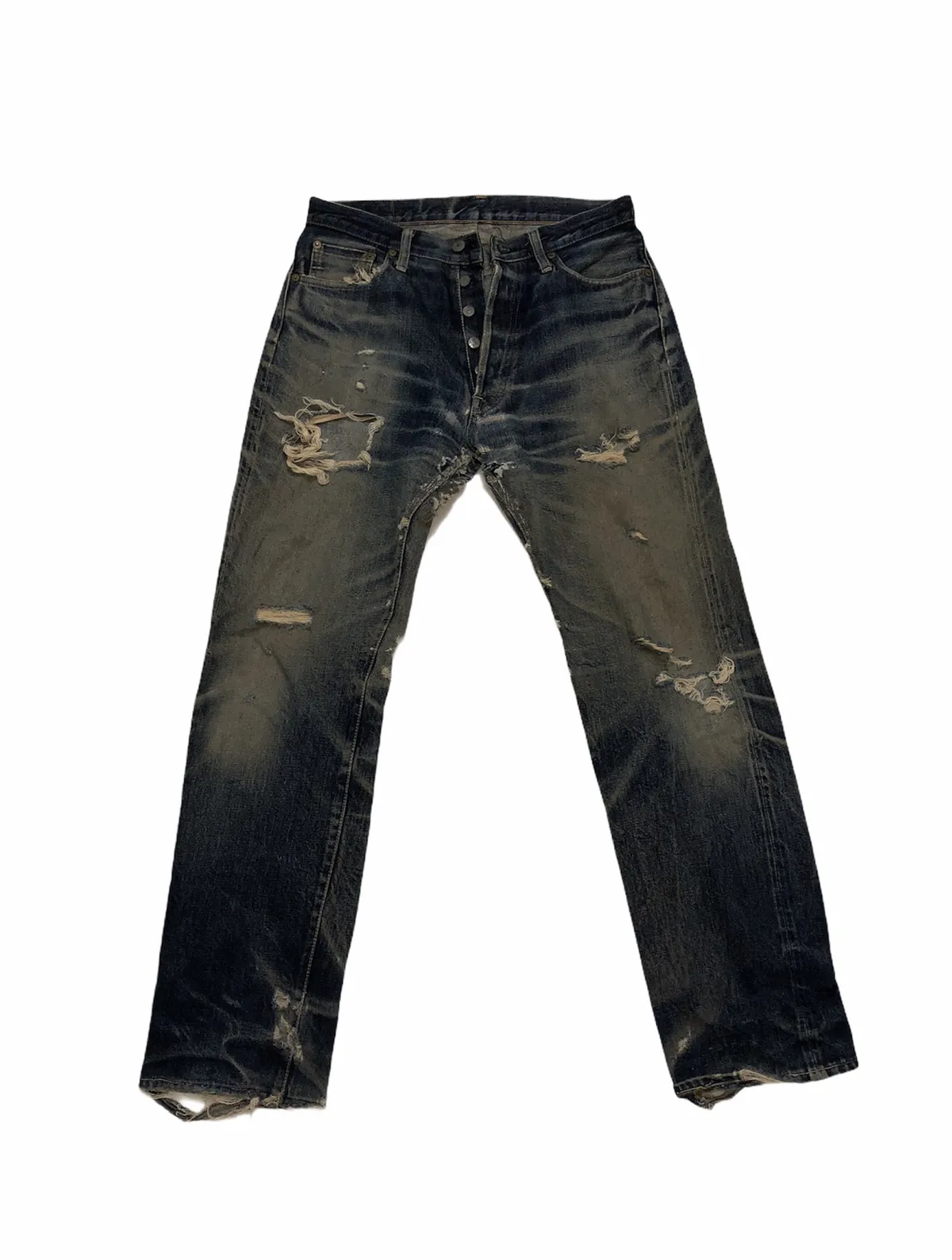 Distressed Selvedge Rare Denim Oz