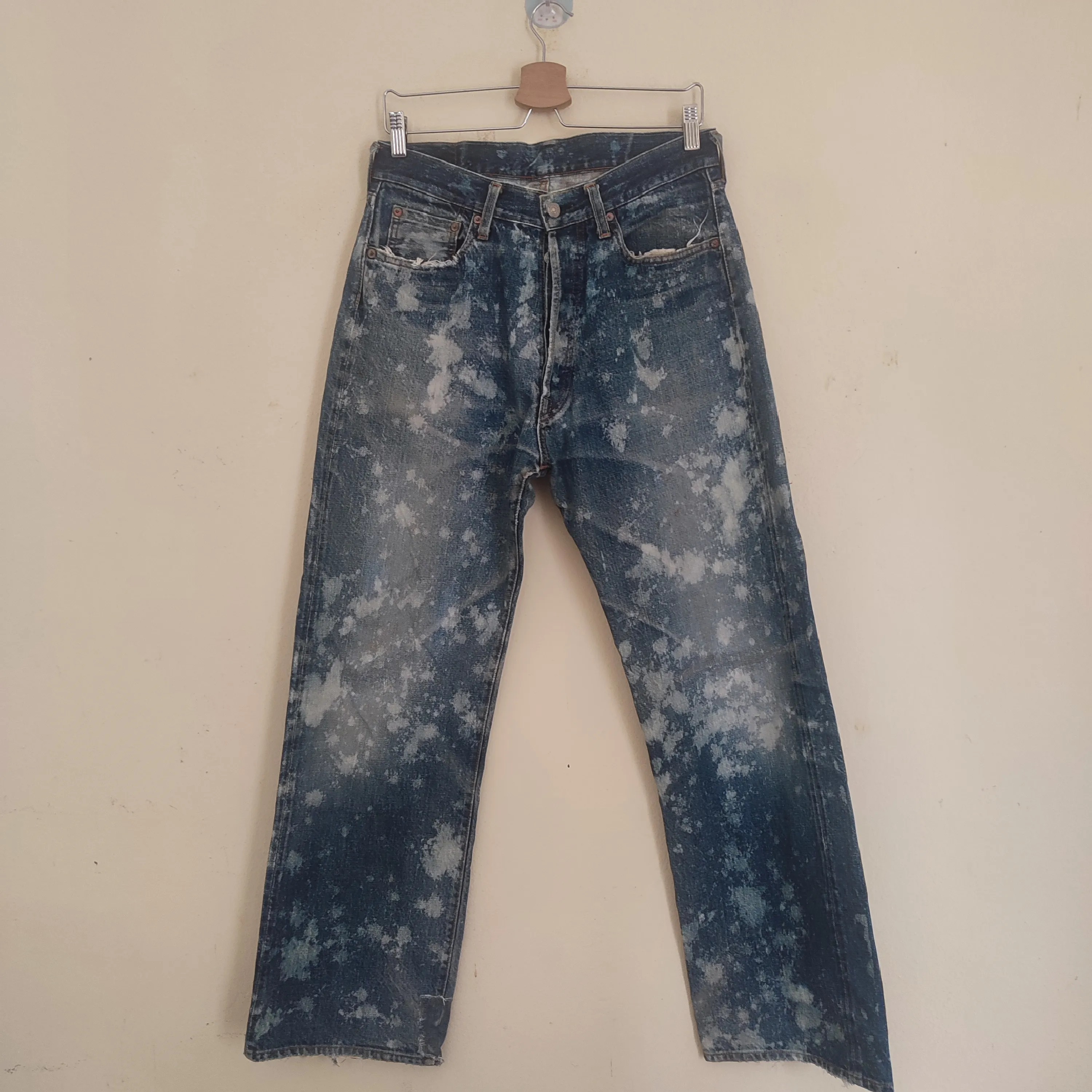 Vintage Studio D'Artisan Distressed Denim Jeans