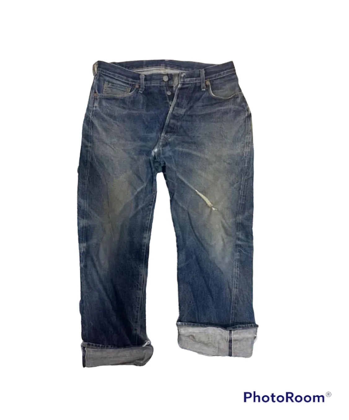Distressed Selvedge Denim
