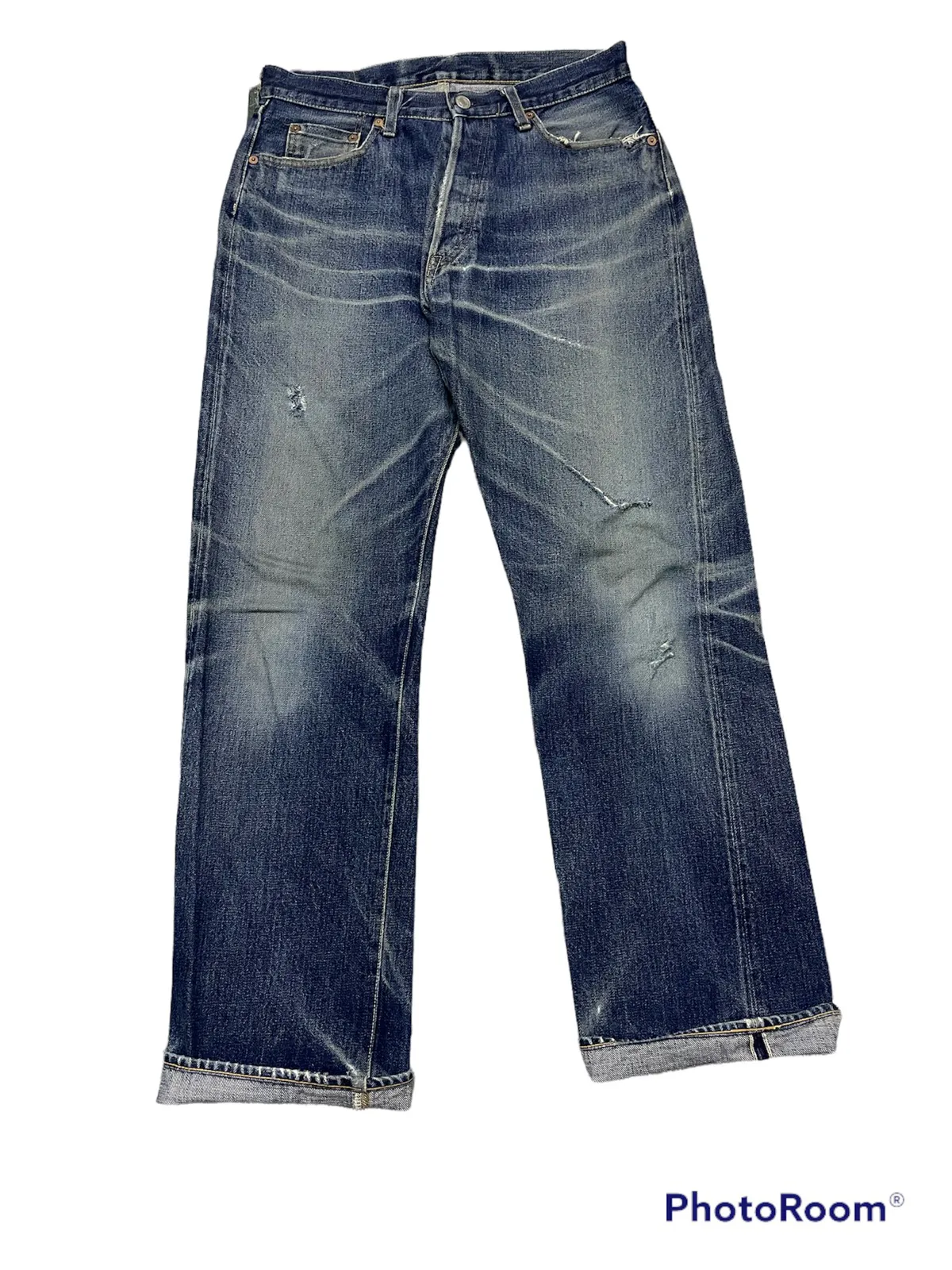 Vintage Studio D’artisan 101 Selvedge Distressed Jeans