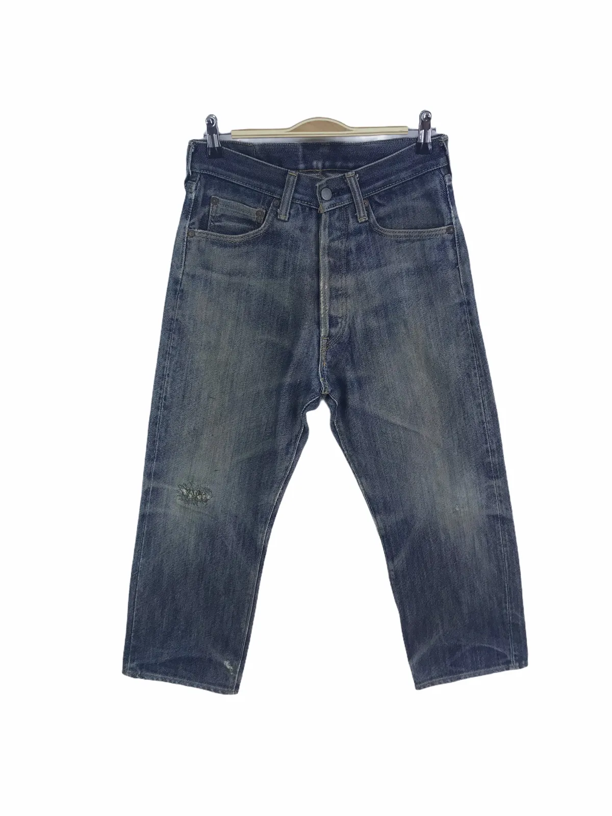 Studio Dartisan Indigo Dirty Wash Denim Jeans