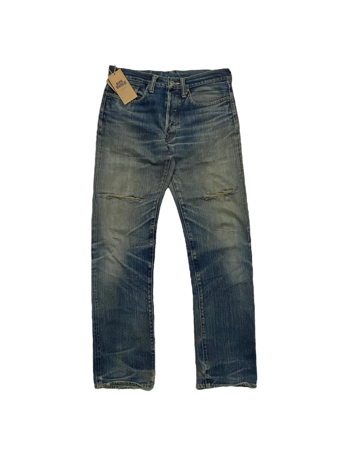 Japanese Finest Studio D Artisan Selvedge Distressed Jean