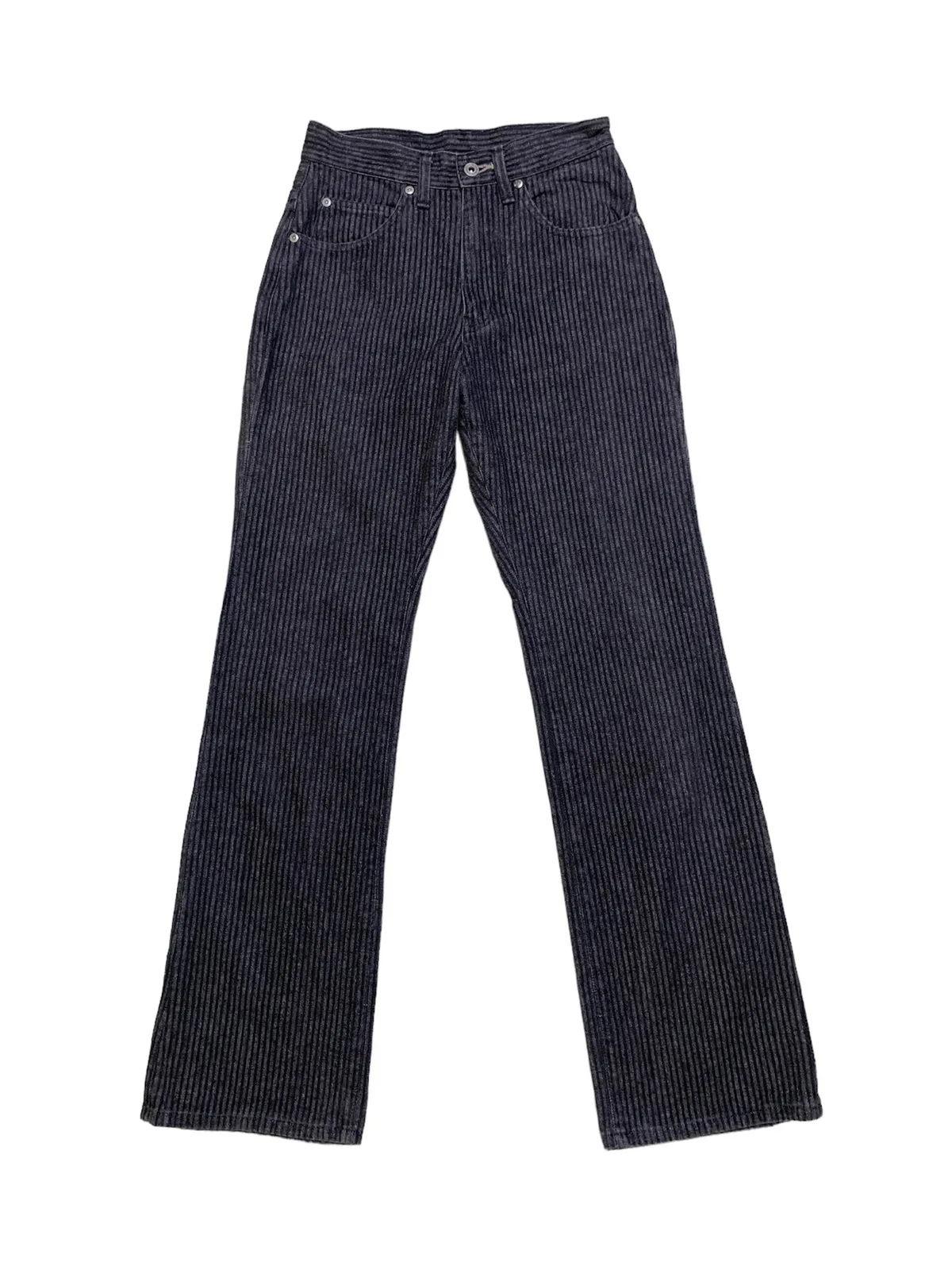 Studio d'artisan stripe baggy black denim