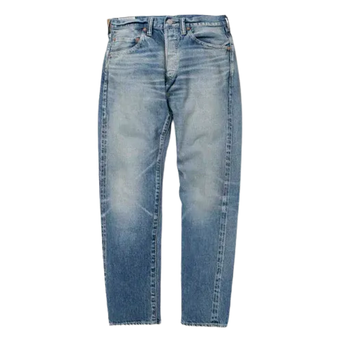 Studio D'Artisan IVY Used Wash Denim Jeans Blue